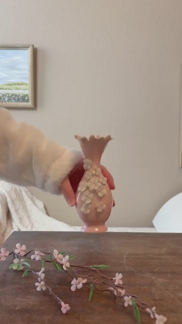 Handmade Porcelain Bud Vase: Small Ceramic Pottery Gift