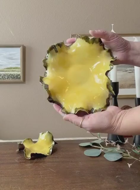 Golden Hollow Bowl - Golden Hollow Collection